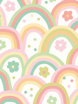 Next Origin Murals Green Rainbow Wobbles Matte Non Woven Wall Mural Sample A3- Buy online at McGrocer
