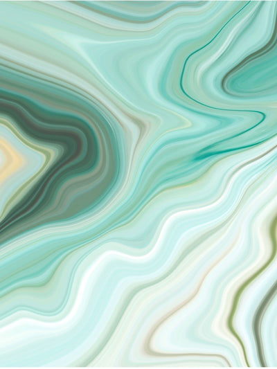 Next Origin Murals Emerald Marbled Ink Matte Non Woven Mural Sample (A3)- Buy online at McGrocer