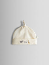 Next JoJo Maman Bébé Cream Born in 2026 Embroidered Baby Hat- Buy online at McGrocer