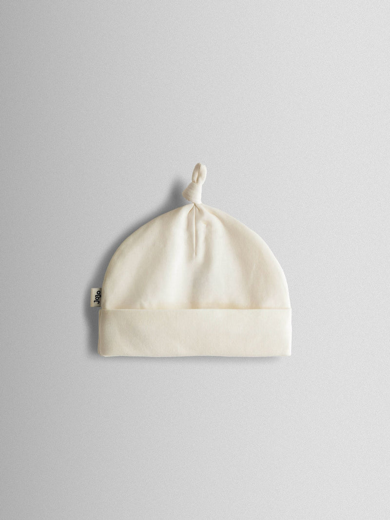 JoJo Maman Bébé cream embroidered hat Born in 2026 - British product