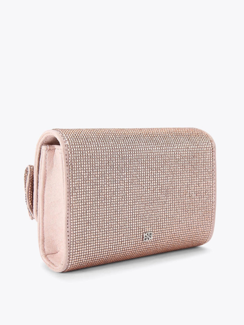 Kurt Geiger pink Allegra shoulder bag, imported from the UK