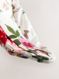 Ted Baker white floral knotted headband (British brand)