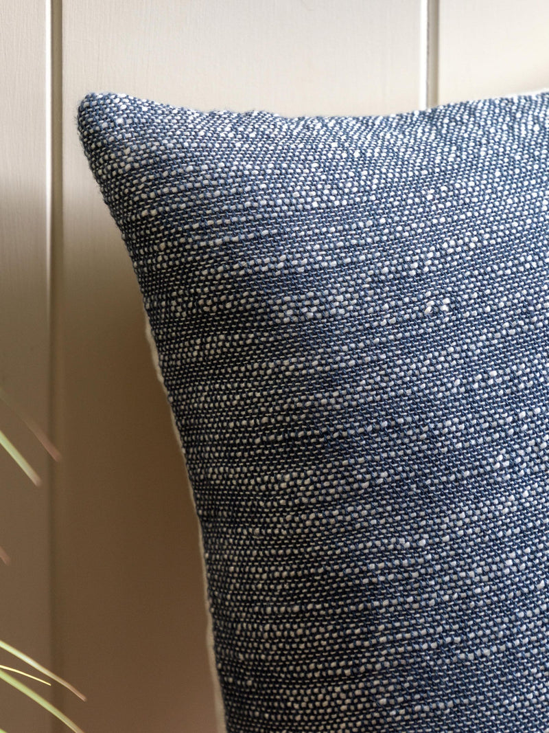 Gallery Home Blue Hali Slub cushion 45cm, UK version