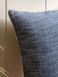 Gallery Home Blue Hali Slub cushion 45cm, UK version