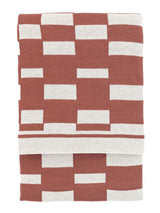 Next Gallery Home Orange Solvi Knitted Throw- Buy online at McGrocer