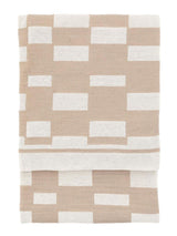Next Gallery Home Taupe Solvi Knitted Throw- Buy online at McGrocer