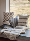 Gallery Home Natural Brenham woven cushion 45x45cm, UK version