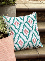 Next Gallery Home Orange Elira Geo Printed Cushion 45cm x 45cm- Buy online at McGrocer