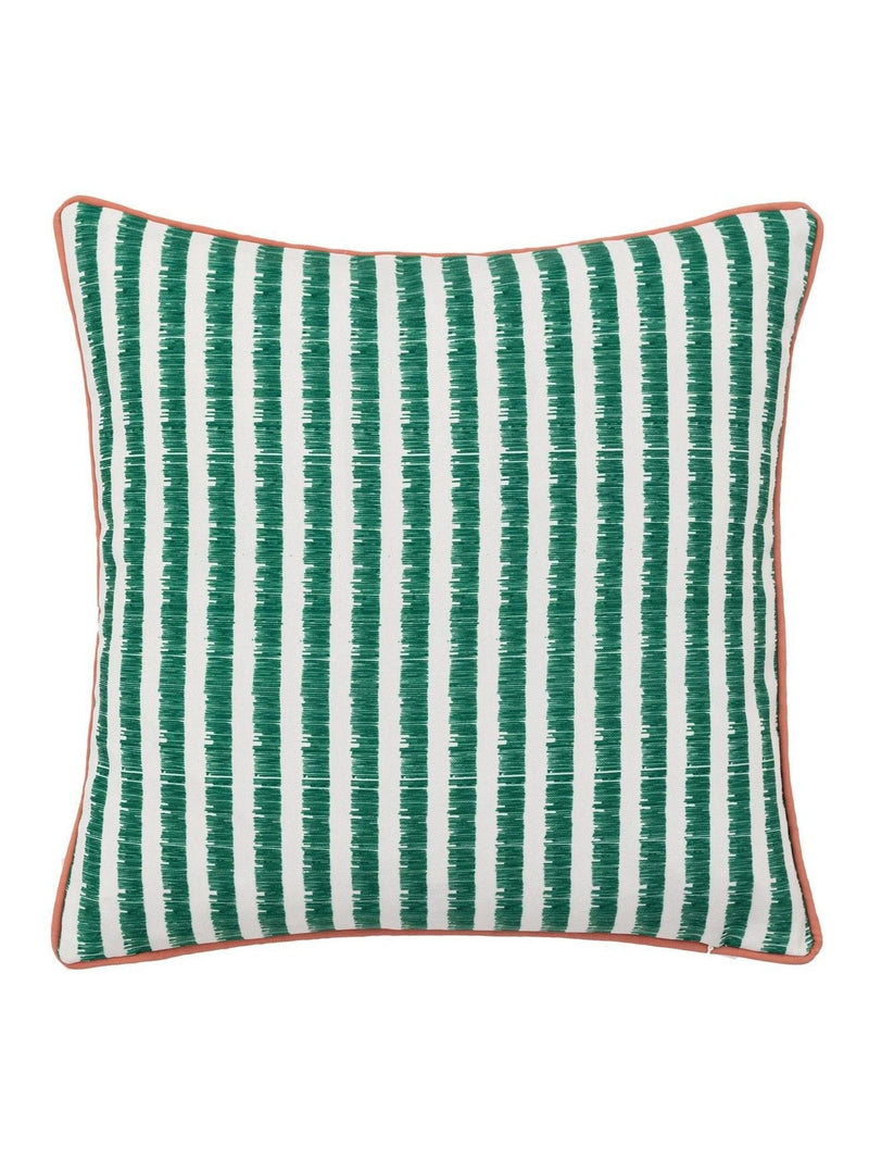 Gallery Home Green Elira Geo Printed Cushion 45cm, UK version