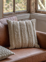 Next Gallery Home Cream Amble Textured Cushion- Buy online at McGrocer