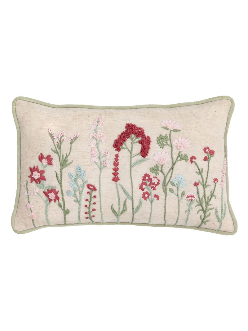 Gallery Home Green Kersey Meadow cushion - British product