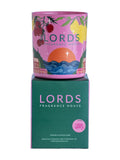 Lords Fragrance House Positano Summer Special glass candle 225g, UK version