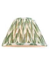 Next Gallery Home Cotswold Green Zigzag Printed Fabric Shade 30cm- Buy online at McGrocer