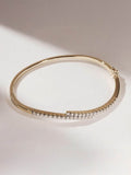 The Diamond Store White Lab Diamond Bangle 0.50ct (British brand)