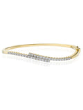 The Diamond Store White Lab Diamond Bangle 0.50ct (British brand)