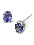 The Diamond Store tanzanite stone earrings 0.70ct (British brand)