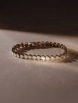 Next The Diamond Store White Heart 0.15ct H/SI Lab Diamond Tennis Bracelet Silver 18.5cm- Buy online at McGrocer