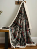 Dreams & Drapes Green Bennet Check Throw 200x150cm (British brand)