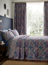 Next Dreams & Drapes Bessie Quilted Bedspread, Navy, 230cm x 200cm- Buy online at McGrocer