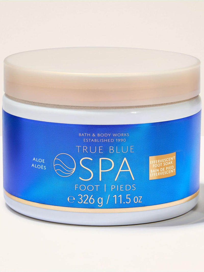 Bath & Body Works True Blue Spa foot treatment 326g, UK version