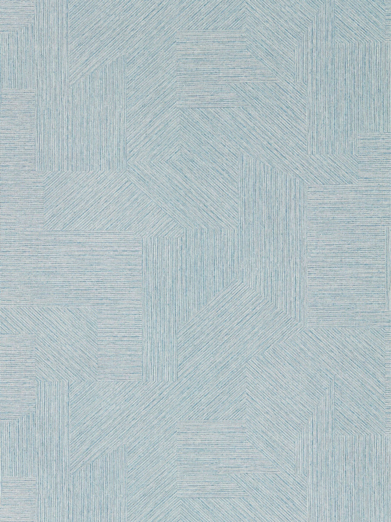 Harlequin wallpaper sample Blue Mokume A4, imported from the UK