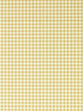 Sanderson yellow gingham wallpaper sample A4, imported from the UK