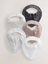 Next Neutral Baby Bibs 5 Pack- Buy online at McGrocer