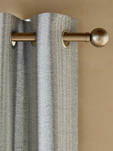 Next Blue Woven Stripe Eyelet Lined Curtains- Buy online at McGrocer