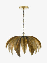 Next Dar Lighting Antique Gold Cara Pendant Ceiling Light- Buy online at McGrocer
