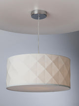 Next Dar Lighting White Aisha Easy Fit Pendant Ceiling Light- Buy online at McGrocer