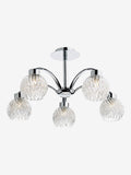 Dar Lighting Yasmin 5 light ceiling light 45cm - British product