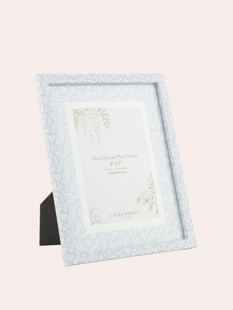 Laura Ashley Sweet Alyssum photo frame 5x7, UK version