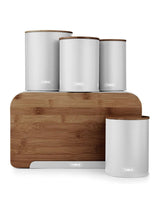 Next Tower 5 Piece Dove Scandi Storage Set- Buy online at McGrocer