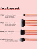 Real Techniques Flawless Base Makeup Brush Set, imported from the UK