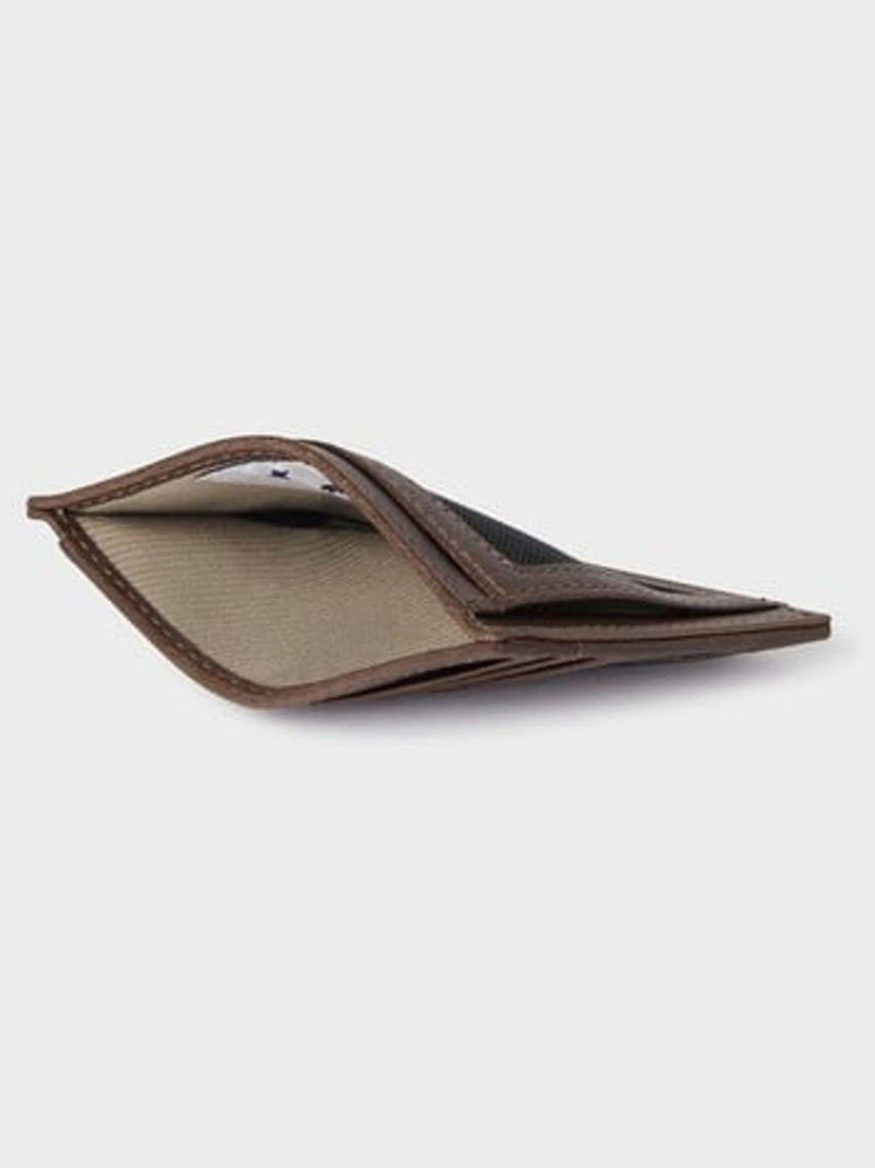 Osprey London brown card holder, imported from the UK