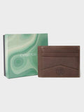 Osprey London brown card holder, imported from the UK