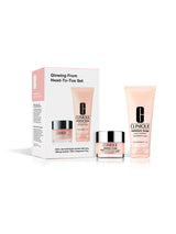 Next Clinique Glowing From Head To Toe Skincare Set 50ml & 200ml- Buy online at McGrocer