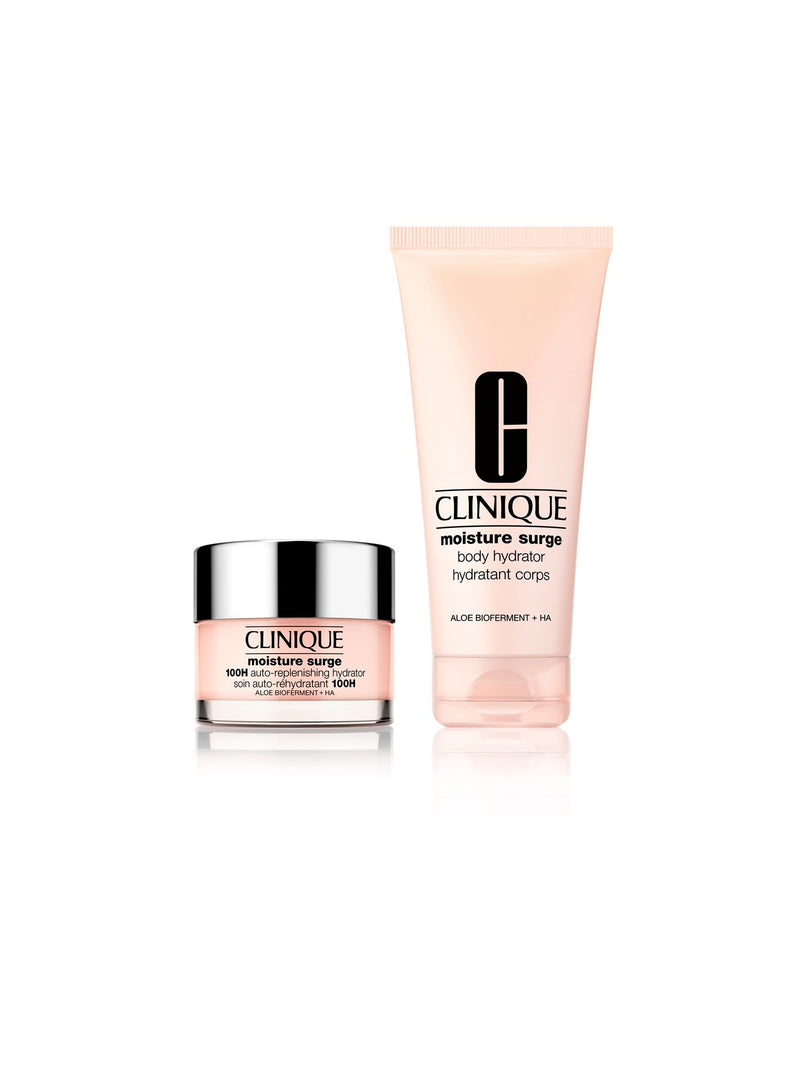 Clinique Glowing From Head To Toe skincare set 50ml & 200ml, UK version