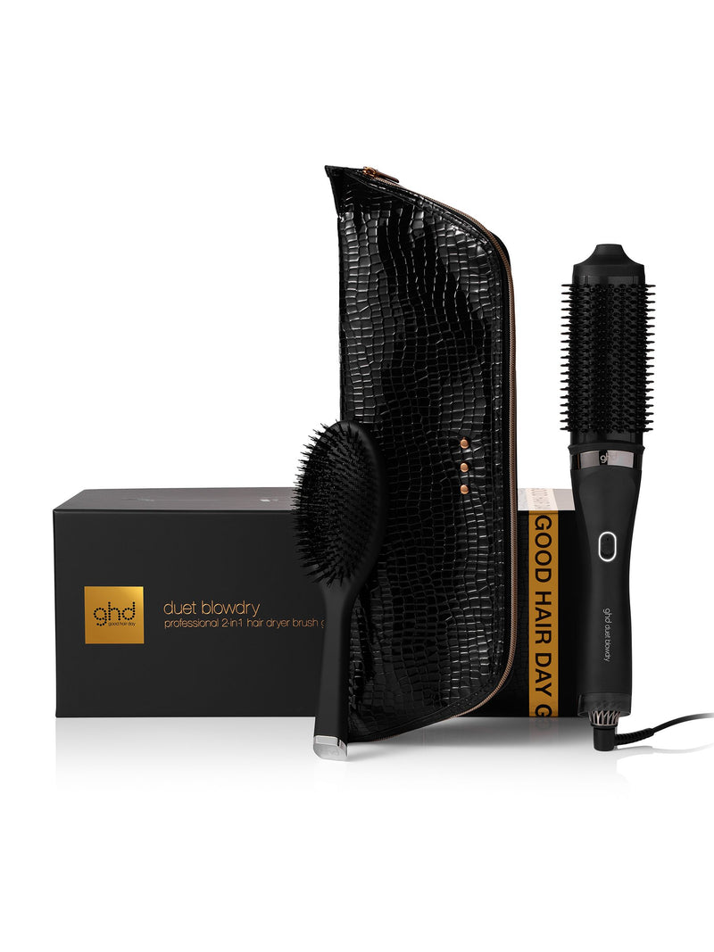 ghd Duet Blowdry 2-in-1 styler gift set, imported from the UK