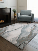 Next Asiatic Rugs Blue Mirage Oasis Rug- Buy online at McGrocer