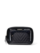 Victoria's Secret Schwarzes 3-teiliges Make-up-Taschen-Set