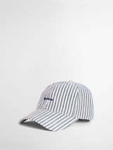 Next Barbour Blue & White Stripe Cresswell Sports Cap- Buy online at McGrocer