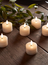 Next Lights4fun Ivory TruGlow LED Mini Votive Candles 6-Pack- Buy online at McGrocer