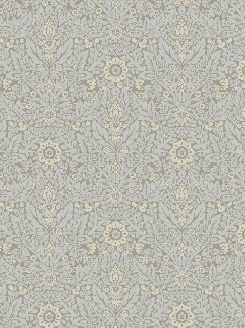 Laura Ashley Stone Grey Delamore wallpaper 10m, UK version