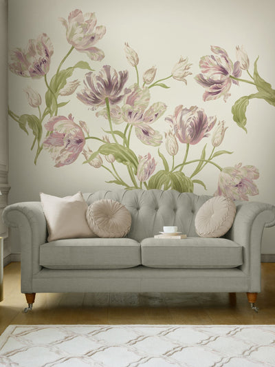 Next Laura Ashley Grape Gosford Wall Mural 3m x 2.8m- Buy online at McGrocer