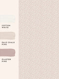 Laura Ashley Plaster Pink Sweet Alyssum wallpaper 10m - British product