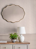 Laura Ashley Plaster Pink Sweet Alyssum wallpaper sample A4 (British brand)
