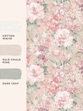 Laura Ashley wallpaper sample Plaster Pink Mayville A4, UK version