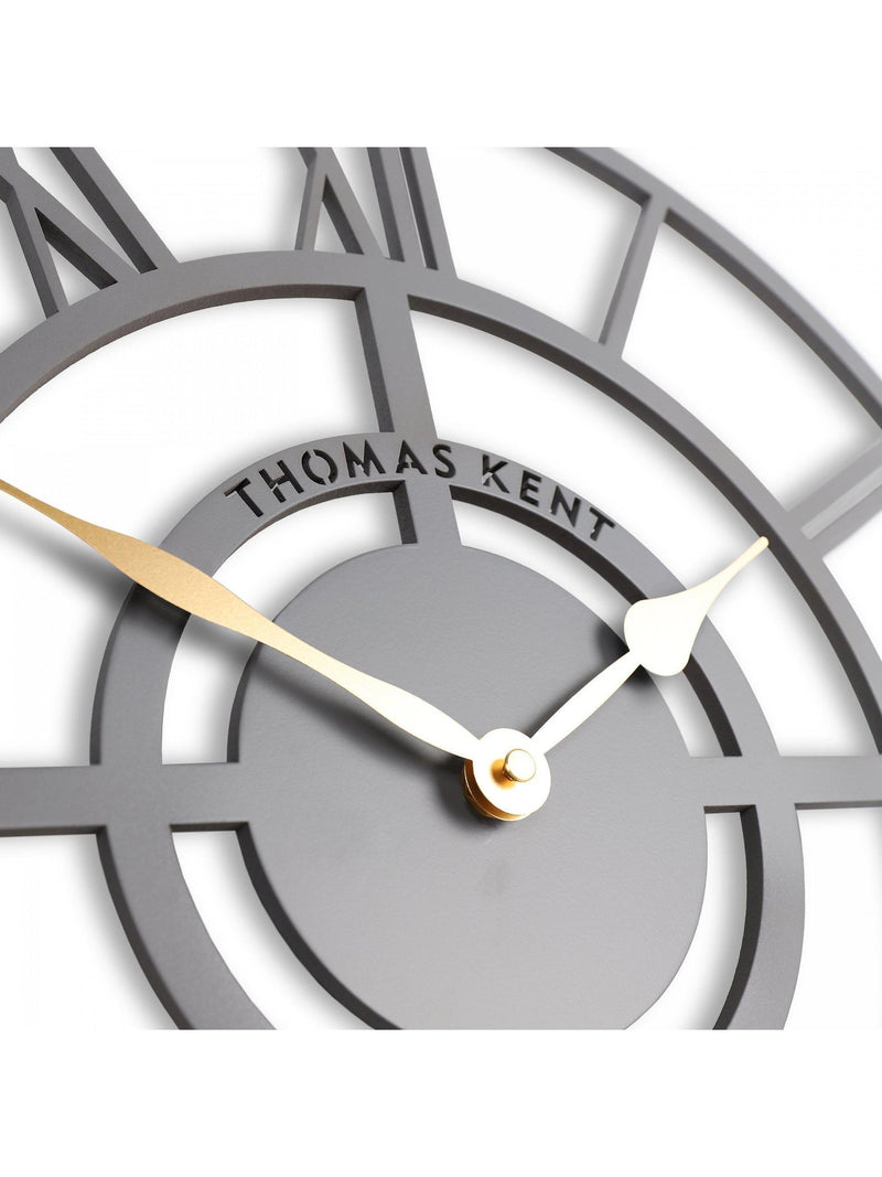 Thomas Kent Clocks Slate 16 Luna wall clock 40cm x 40cm x 3cm (British brand)