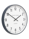 Gallery Home Grey Cambridge wall clock 40cm, UK version